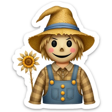scarecrow sticker