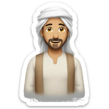 arabic man emotions pack sticker