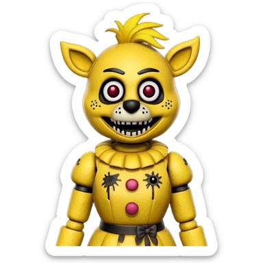 Chica from Five Nights At Freddy's Movie sticker