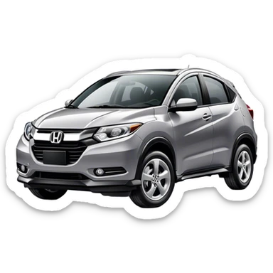 honda dark gry hr-5 sticker