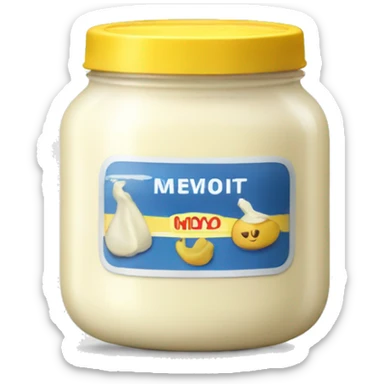 mayonnaise jar  sticker