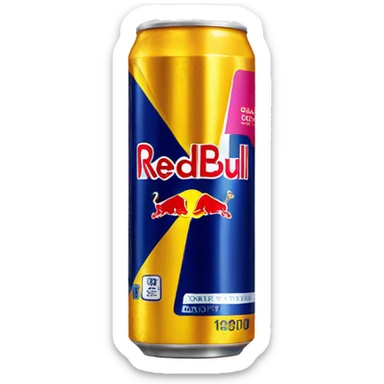 redbull drink sticker