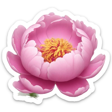 peony emoji sticker