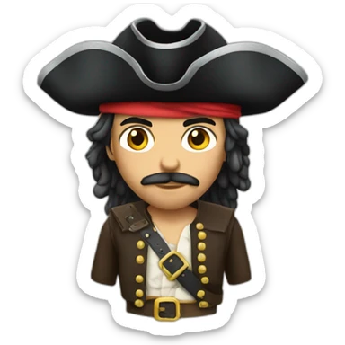 Pirata sticker