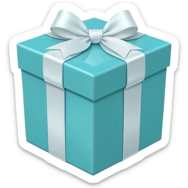 Tiffany packaging sticker