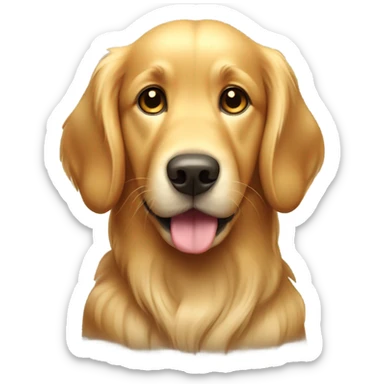 Golden retriever  sticker