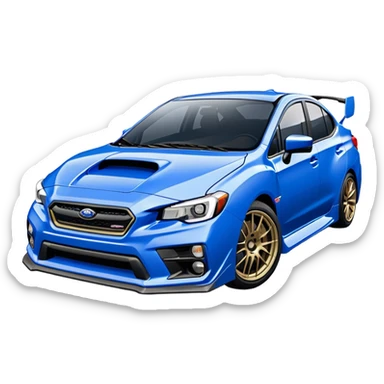 Subaru WRX  sticker