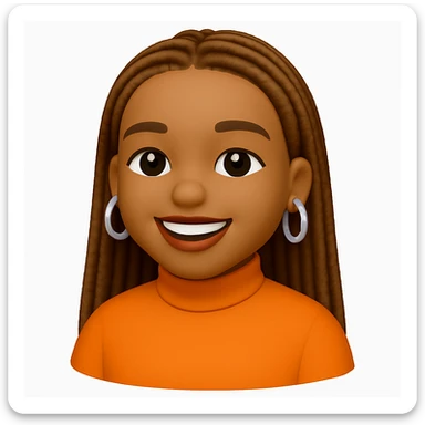 A 3D Apple-style emoji version of the uploaded image, preserving its colors, shapes, textures, and overall design, simplified into emoji form while keeping key details recognizable. Smooth glossy finish, soft shadows, high-quality render, minimal background sticker