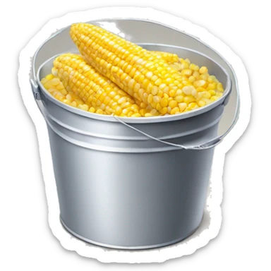 Bucket of Argo corn starch  sticker