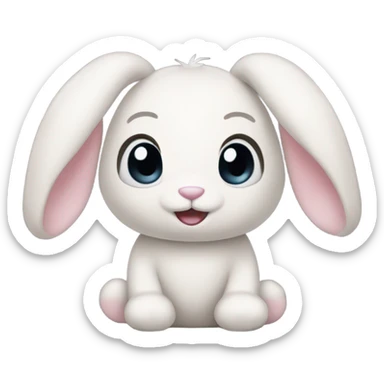 jellycat bunny  sticker