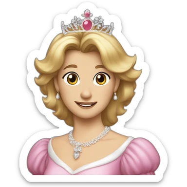 princess diana's fursona sticker