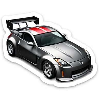 Nissan 350z dragster sticker