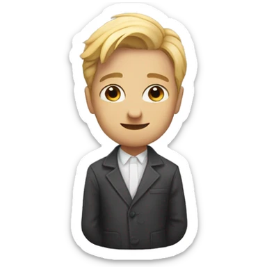 Make me an infinity emoji which is small and beautiful  sticker