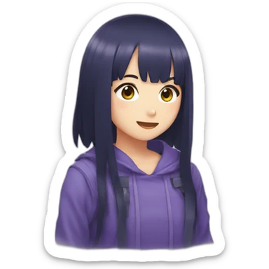 Hinata  sticker