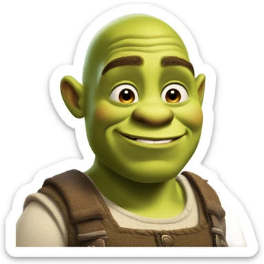 Shrek coquet  sticker