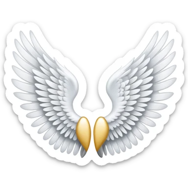 𝙻𝚎𝚏 𝚝𝚊𝚗𝚐𝚎𝚕 𝚠𝚒𝚗𝚐𝚜 sticker