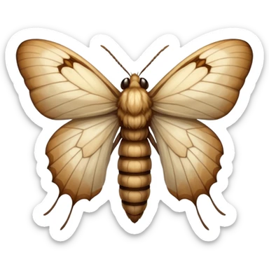 Moth’s arm sticker
