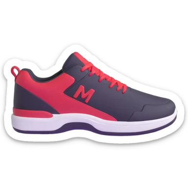 athletic sneaker sticker