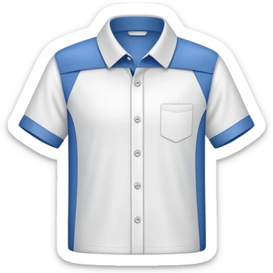 Shirt collar sticker