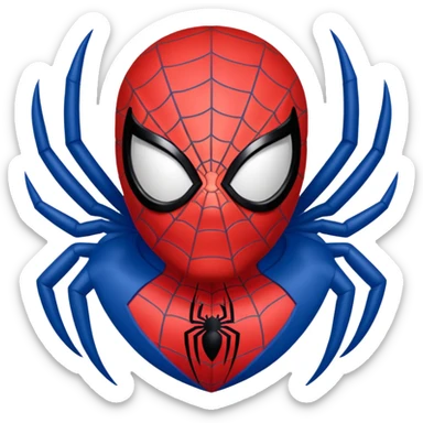 Old Spiderman logo  sticker