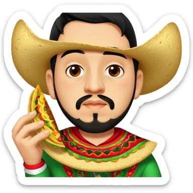 Taco Aficionado sticker