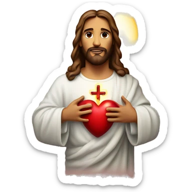 Sacred heart of Jesus sticker