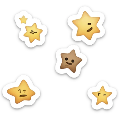 Stars and constellations sticker