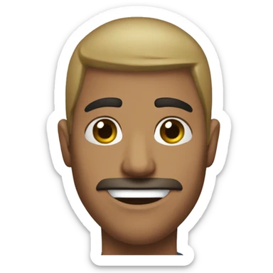 Persona mordiéndose el labio  sticker