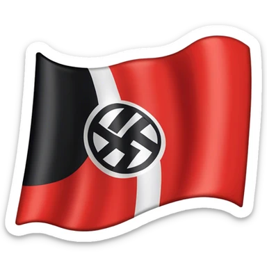 Nazi germany flag emoji sticker