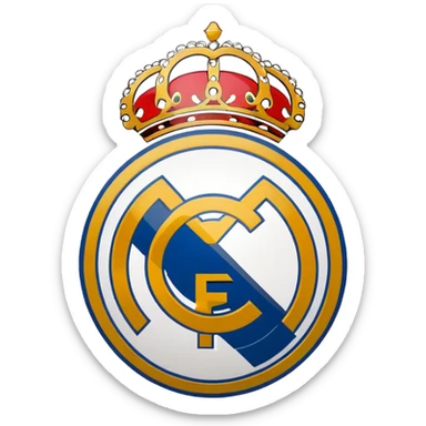 Logo del real Madrid  sticker
