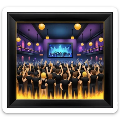 nightclub sticker