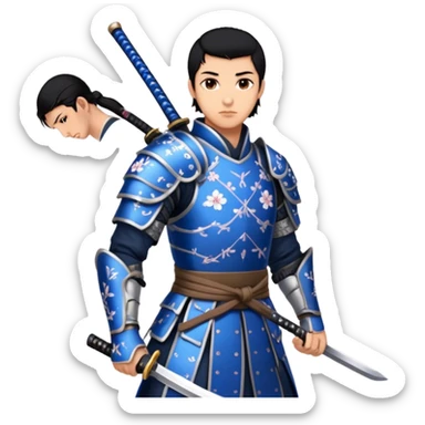 Samurai Warrior sticker
