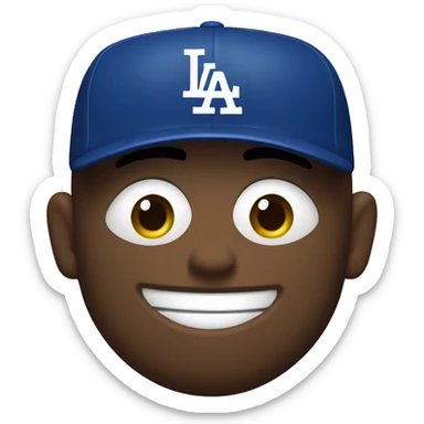 Los Angeles Dodgers baseball  sticker