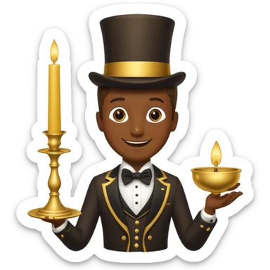 Character in Beauty and the Beast: Candlestick Butler Lumia sticker