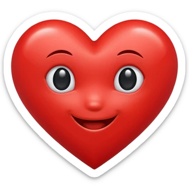 Happy heart  sticker
