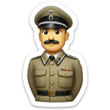 Hitler uniforme allemand 1940 sticker