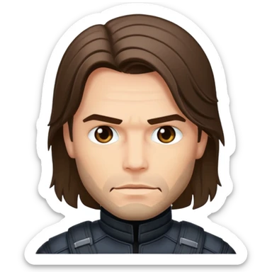 The winter soldier sticker