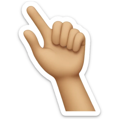 person waving good bye sticker