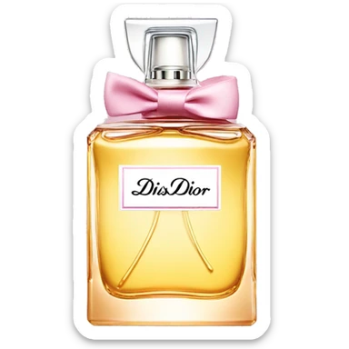 Miss dior perfume sticker