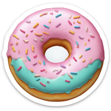 Pastel Donut  sticker