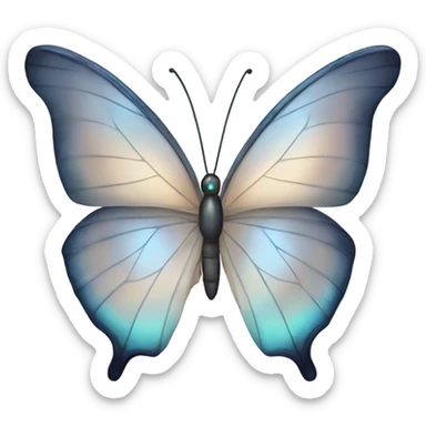 Moonstone butterfly  sticker