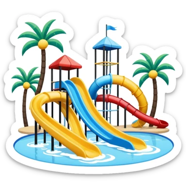 water park sticker