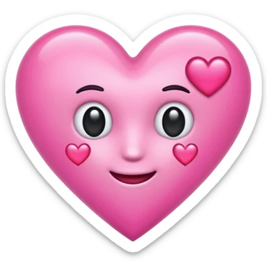 emoji herz mit buchstabe P drin sticker