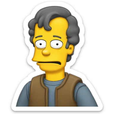 nelson muntz simpson sticker