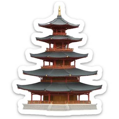 Reading PA pagoda sticker