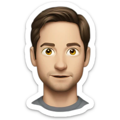 tobey maguire sticker