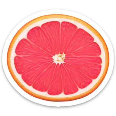 grapefruit sticker