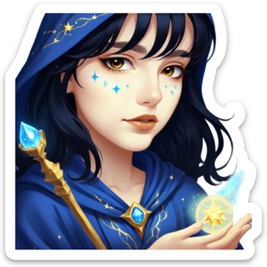 Cosmic Wizard sticker