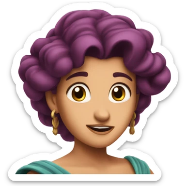 Megara from Hercules  sticker