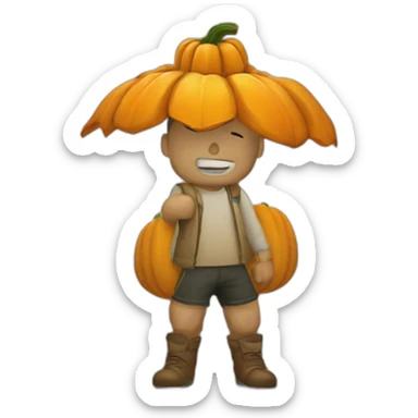 calabaza titulo universitario sticker